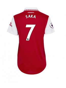 Arsenal Bukayo Saka #7 Heimtrikot für Frauen 2022-23 Kurzarm